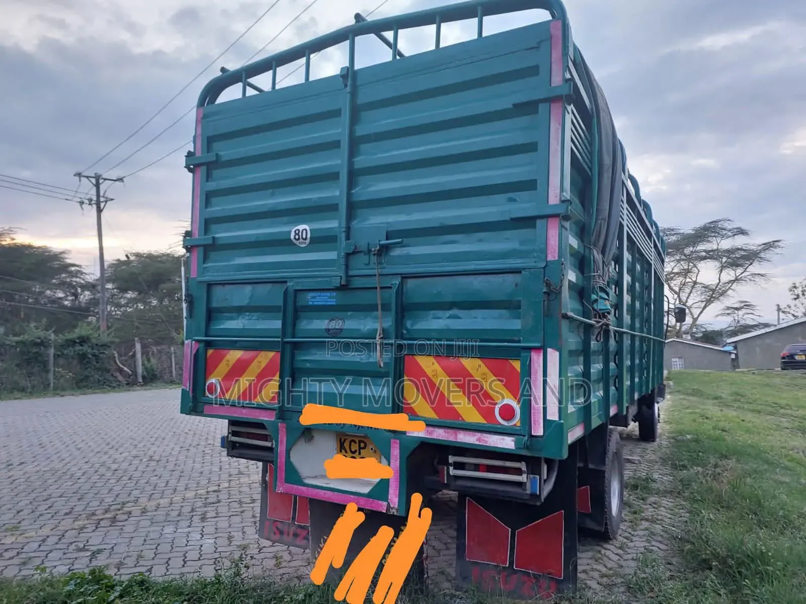 Open Truck With Tarpaulin for Transportarion Available