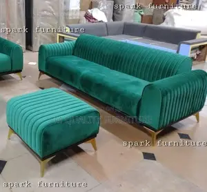 3 Seater Green Couches