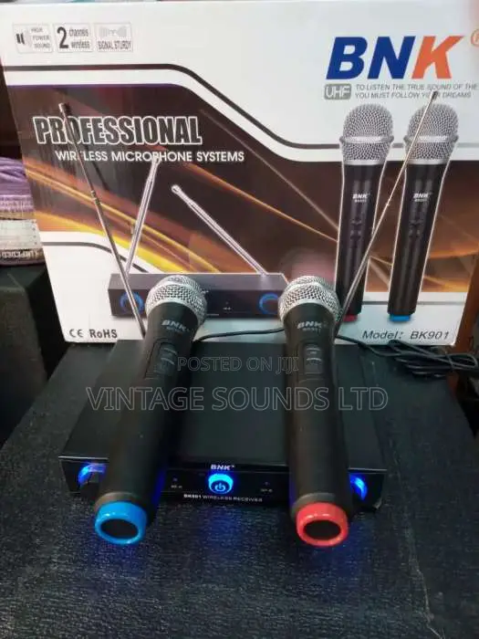 New Bnk Wireless Microphone
