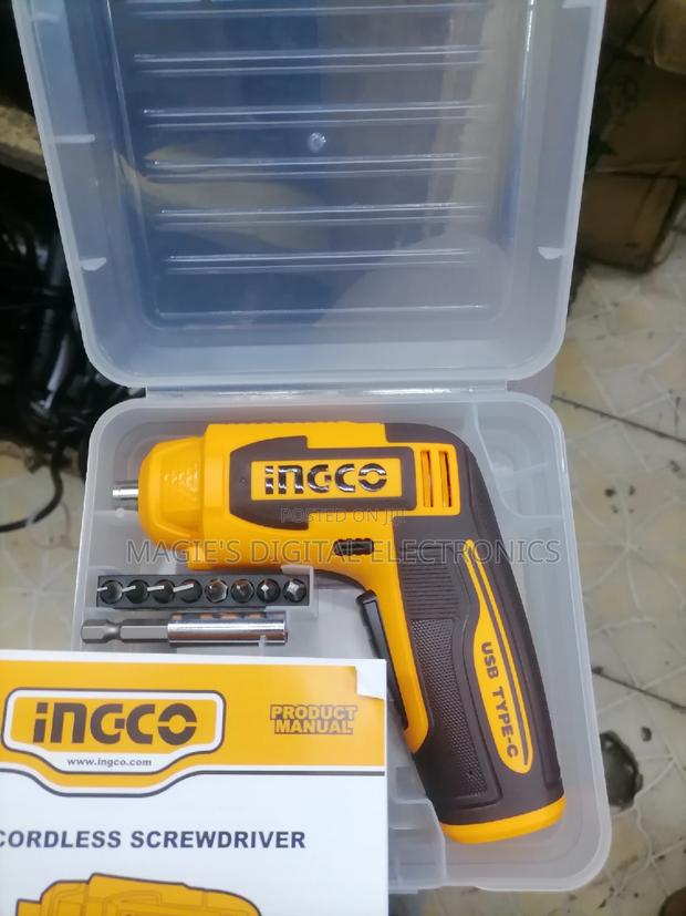 Highly Recommend 4v Ingco Cordless Screwdriver