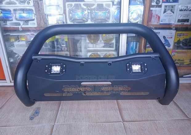 Black U-Shape Nudge Bar - main view