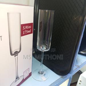 6 PCS *175ml Long Stem Champagne/Flute Glasses - thumbnail 2