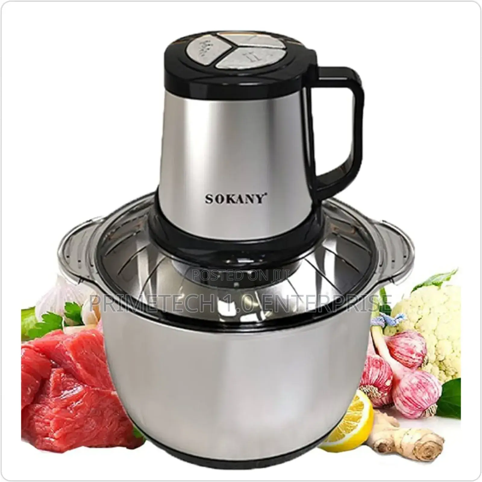 Sokany Stainless 3litres Chopper