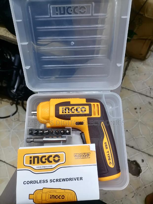 Well Performing 4v Ingco Cordless Screwdriver