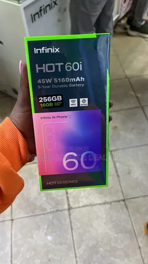 New Infinix Hot 50i 256 GB Black
