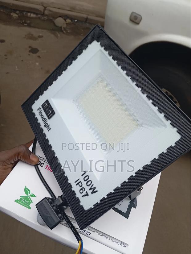 Mini Floodlight 100w With Motion Sensor Ac Powered