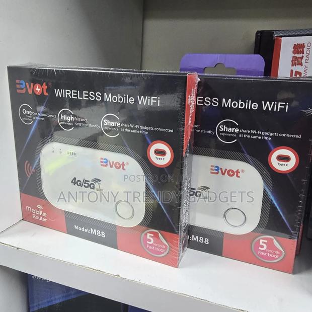 Bvot M88 5g/4g Mifi,  Hight Speed Lte Internet - thumbnail 3