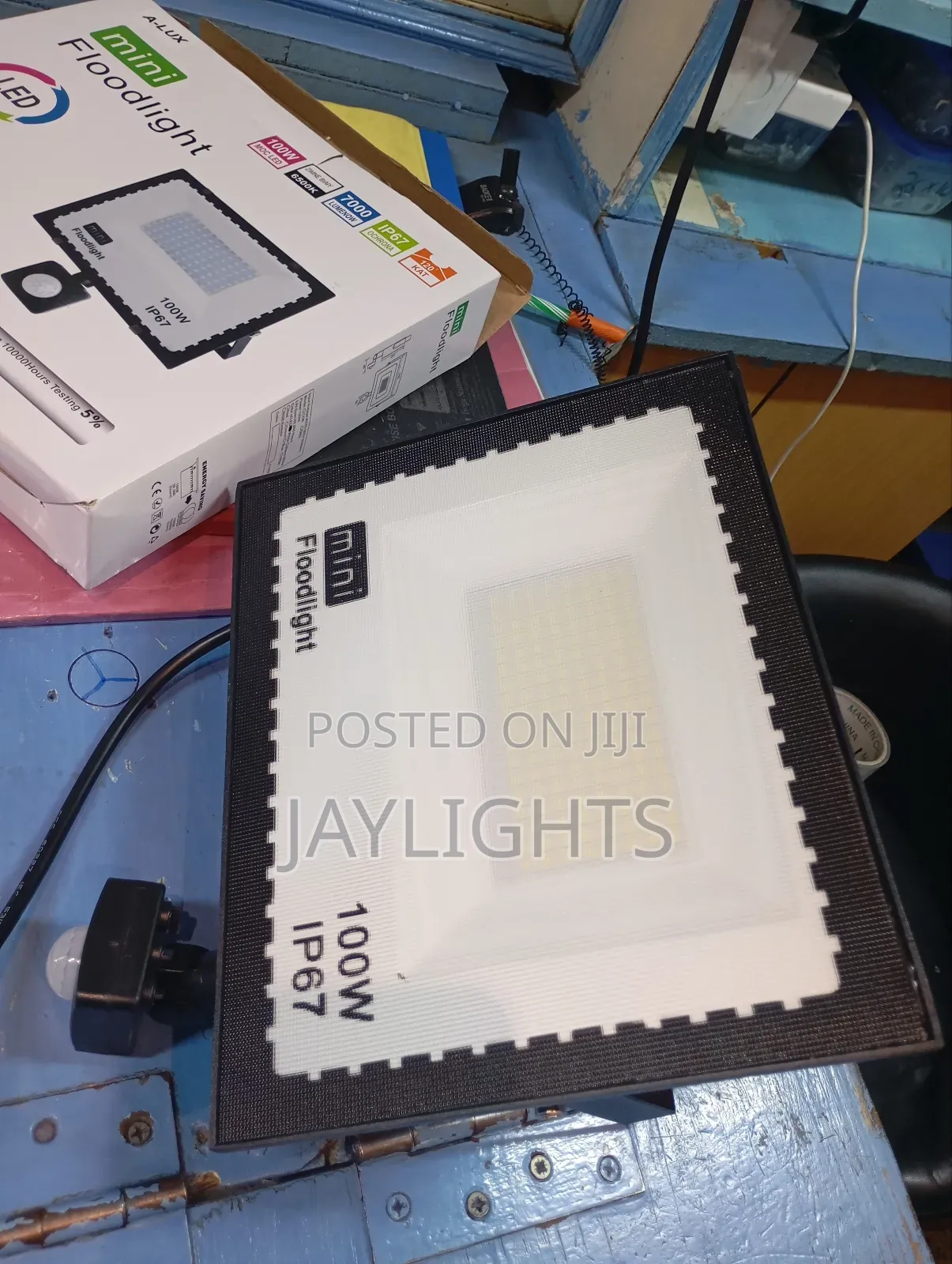 Mini Floodlight Motion Sensor Led 100w 
