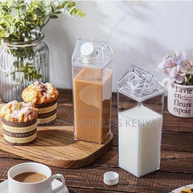 Fridge Organizer Plastic Juices Milk Carton Water Bottles
