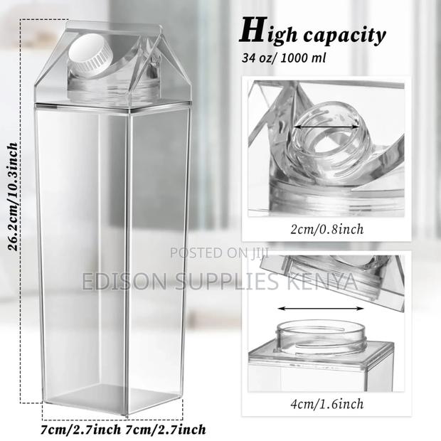 Fridge Organizer Plastic Juices Milk Carton Water Bottles - thumbnail 6