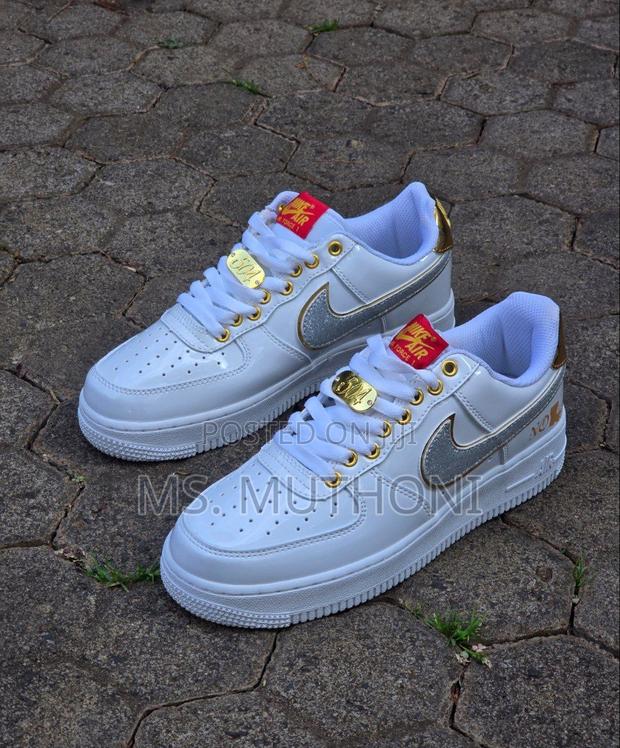 Quality White Nike Air Force 1 Low Sneakers 38-45 - thumbnail 2