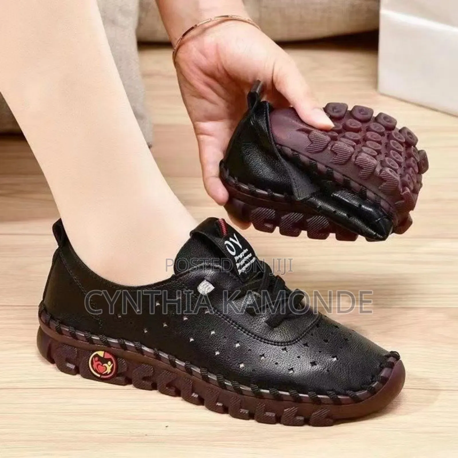 Dotted Ladies Loafers
