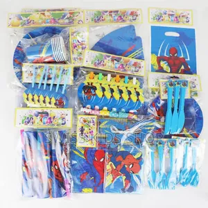 Spiderman Themed Boys Birthday Party Decorations