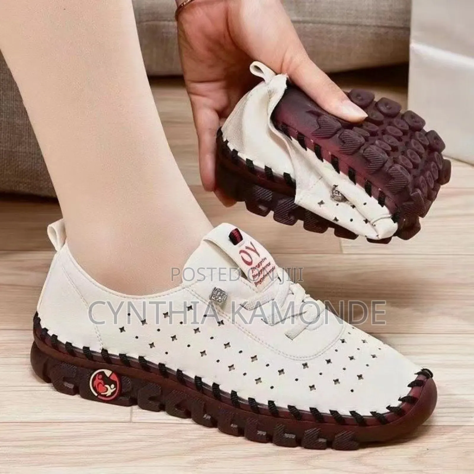 Dotted Ladies Loafers