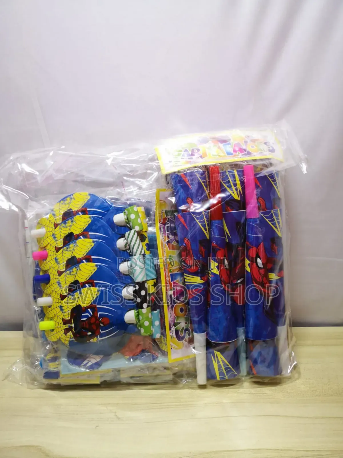Spiderman Themed Boys Birthday Party Decorations