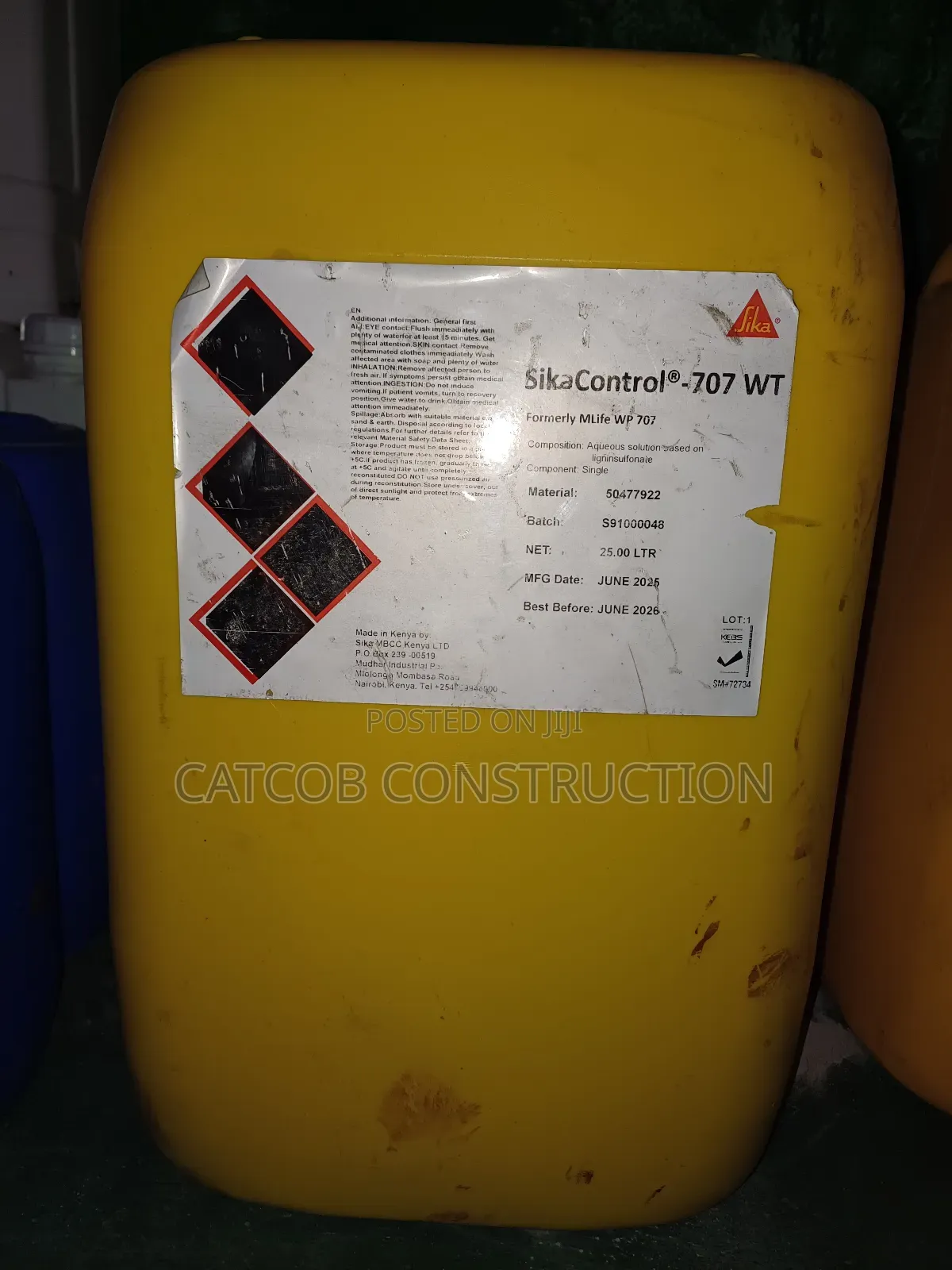 Sika Control 707 Liquid Admixture