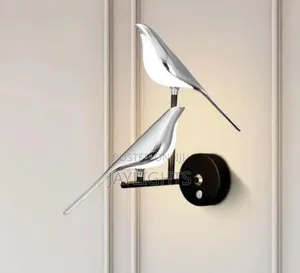 Bird Wall Sconce Fun Wall Light With Acrylic Shade Led Birds