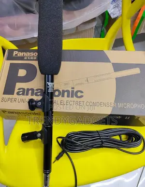 Super Uni-Directional Mic – Panasonic Audio Recording Mic