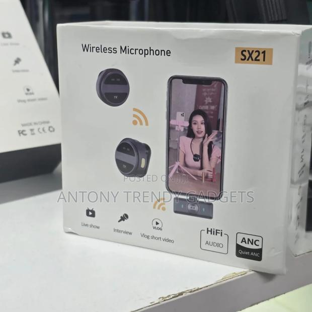 Sx21 Clip-on Wireless Plug And Play Microphone - main view