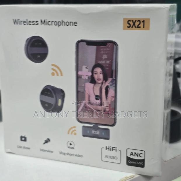 Sx21 Wireless Microphone - Ideal For Tiktok, Youtube - main view