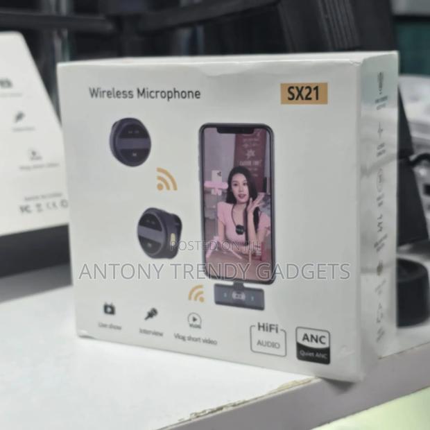 Wireless Lavalier Microphone Sx21 Button Microphone - main view