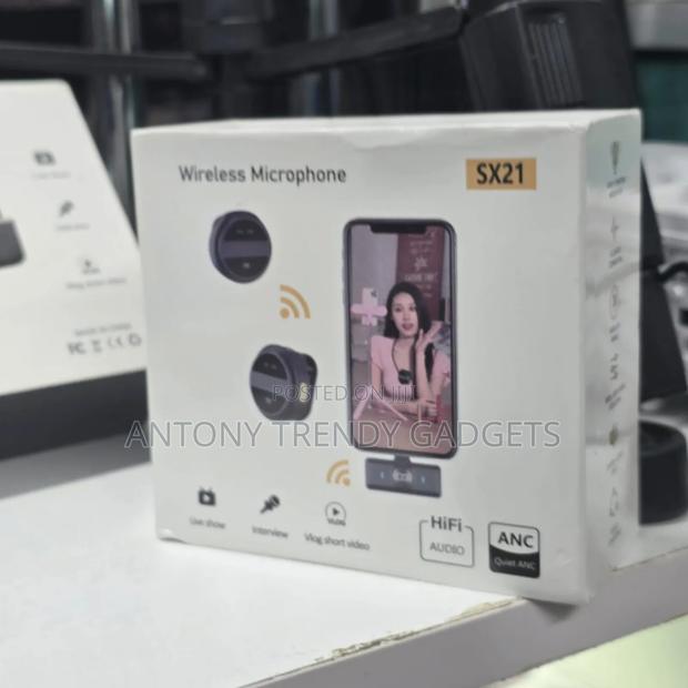 Sx21 Wireless Microphone Plug And Play Vlogging Mic Kit - main view