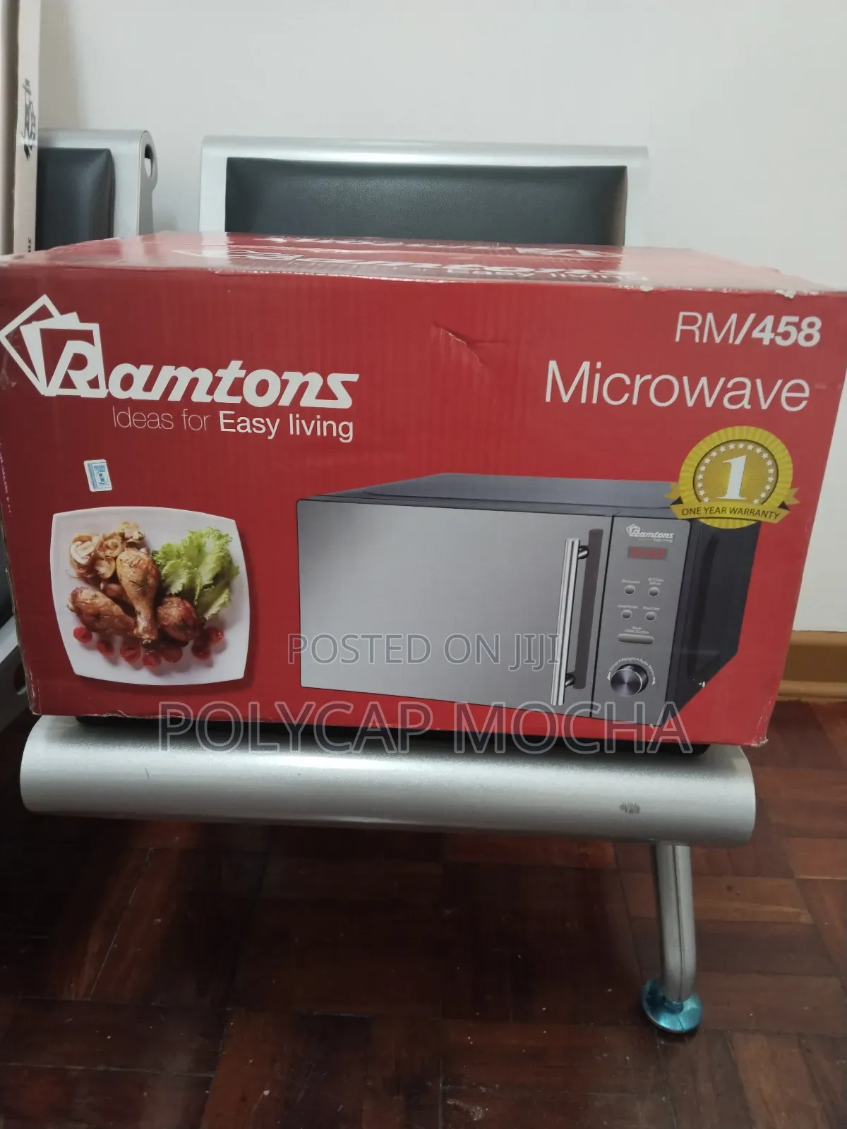 Ramtons 20 Litres Digital Microwave Glass Door- Rm/458