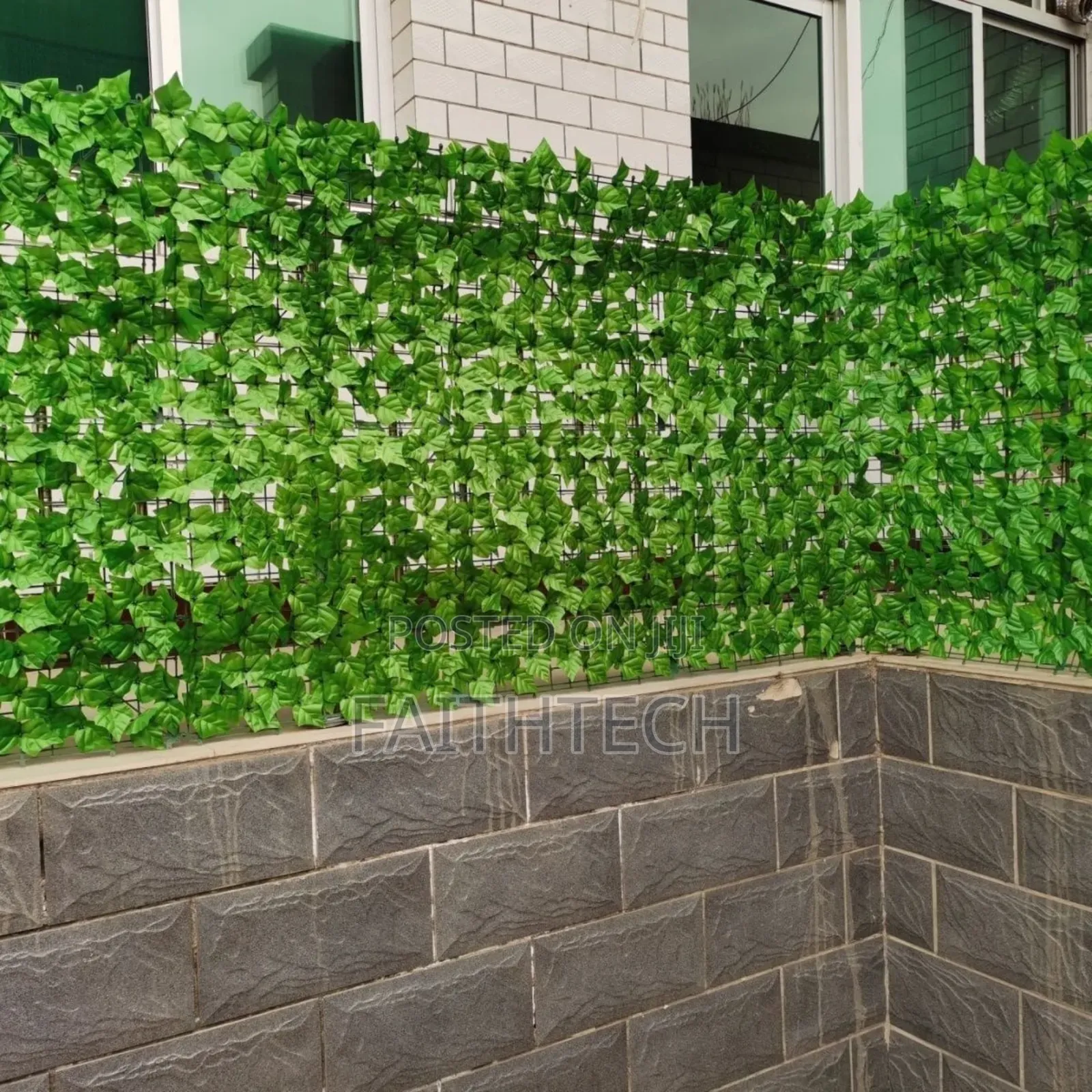 *Green Balcony Privacy Fence
