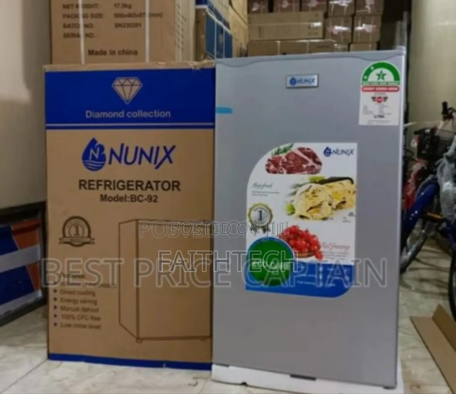 Nunix 92litres Single Door Refrigerator