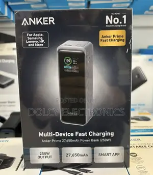 Anker Prime 27,650mah Power Bank (250w)