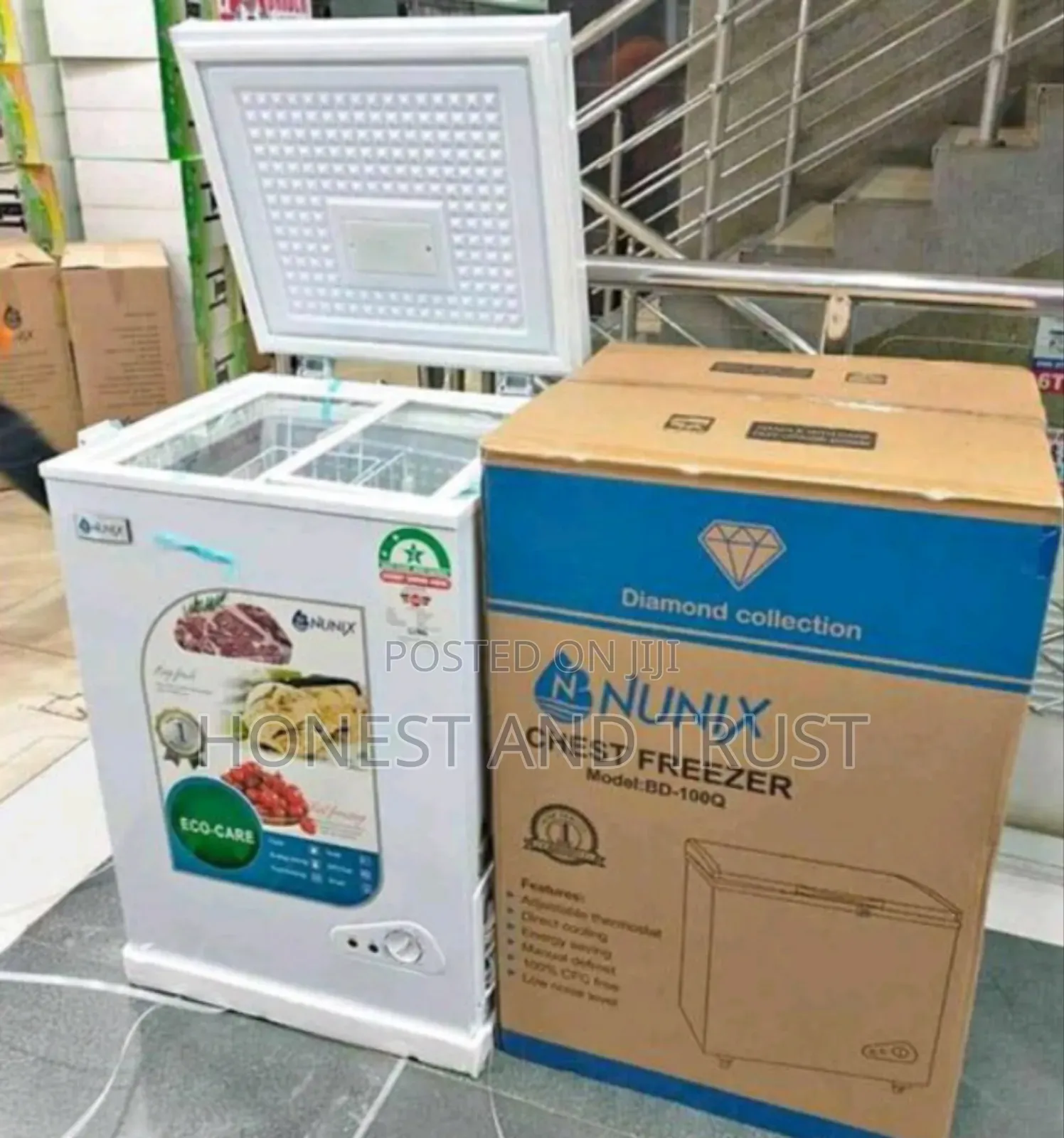 Nunix 100liters Freezer