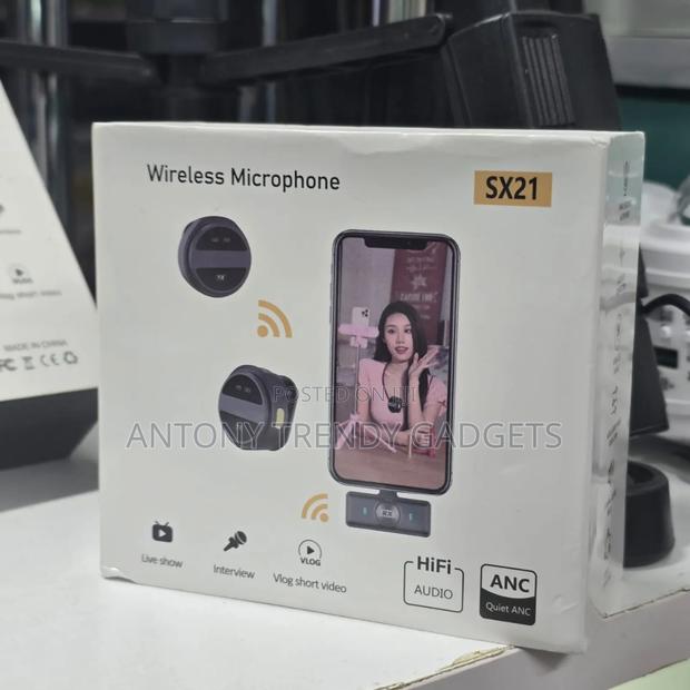 Sx21 Wireless Microphone With Double Mic - main view
