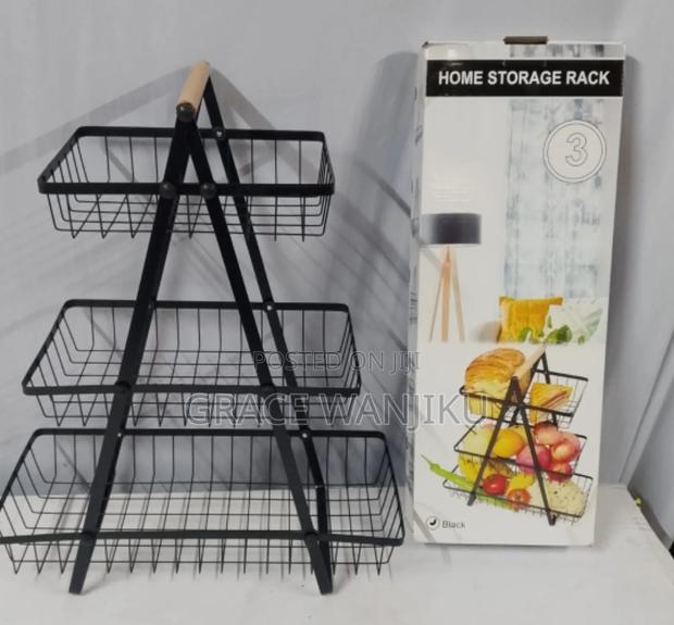3 Layer Triangular Fruits Rack - main view