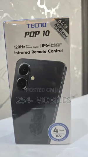 New Tecno Pop 10 64 GB Gray