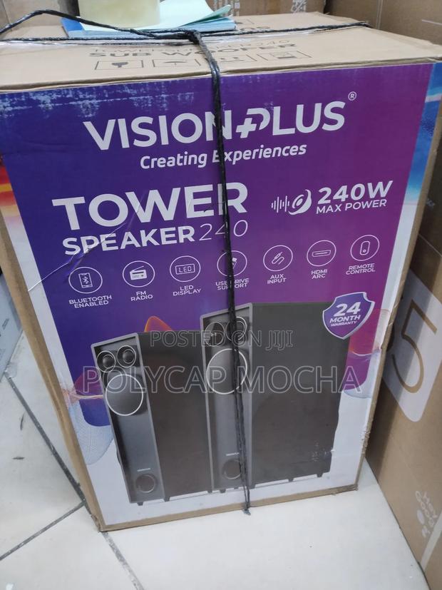 Vision Plus Tower Speaker 240watts - thumbnail 3