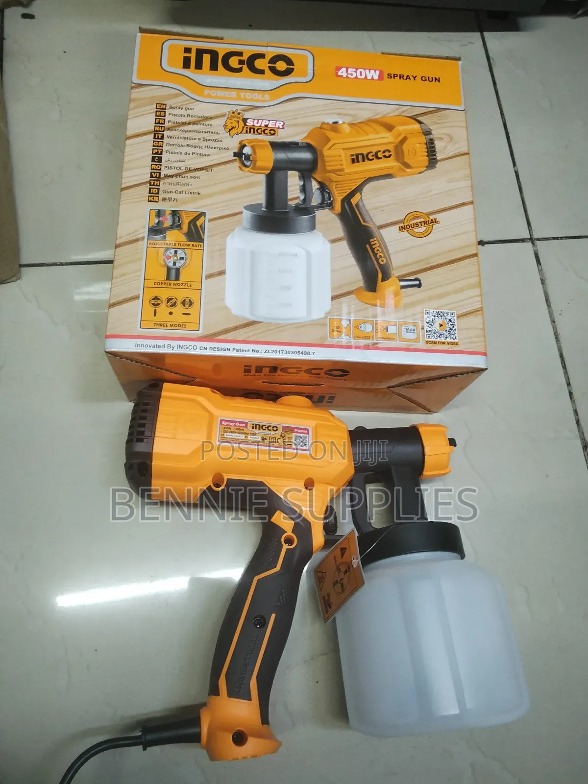 450w Ingco Spray Gun/ Available Ingco Spray Gun