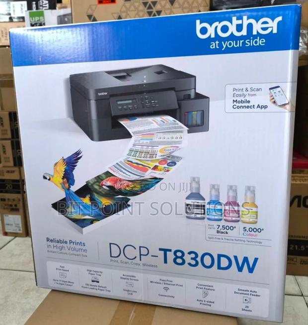 Brother Dcp-t830dw Color Multifunctional Wireless Printer - thumbnail 3