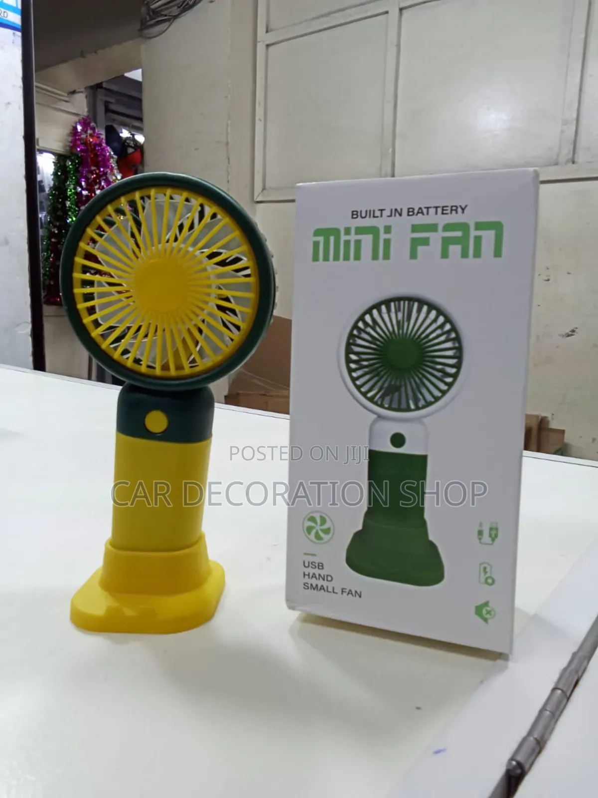 Hand Rechargeable Mini Fan