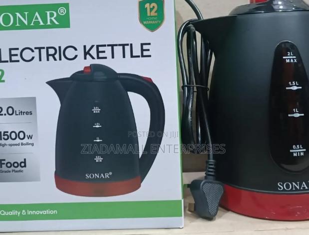 Quick Boil Convenience – Sonar 2l Electric Kettle