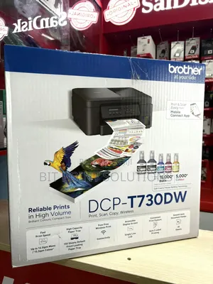 Brother Dcp-t730dw Color Inkjet Printer A4 3-in-1