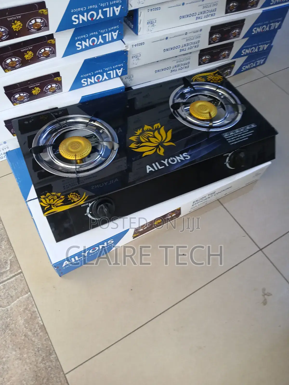 Ailyons Glass Top 2 Burner