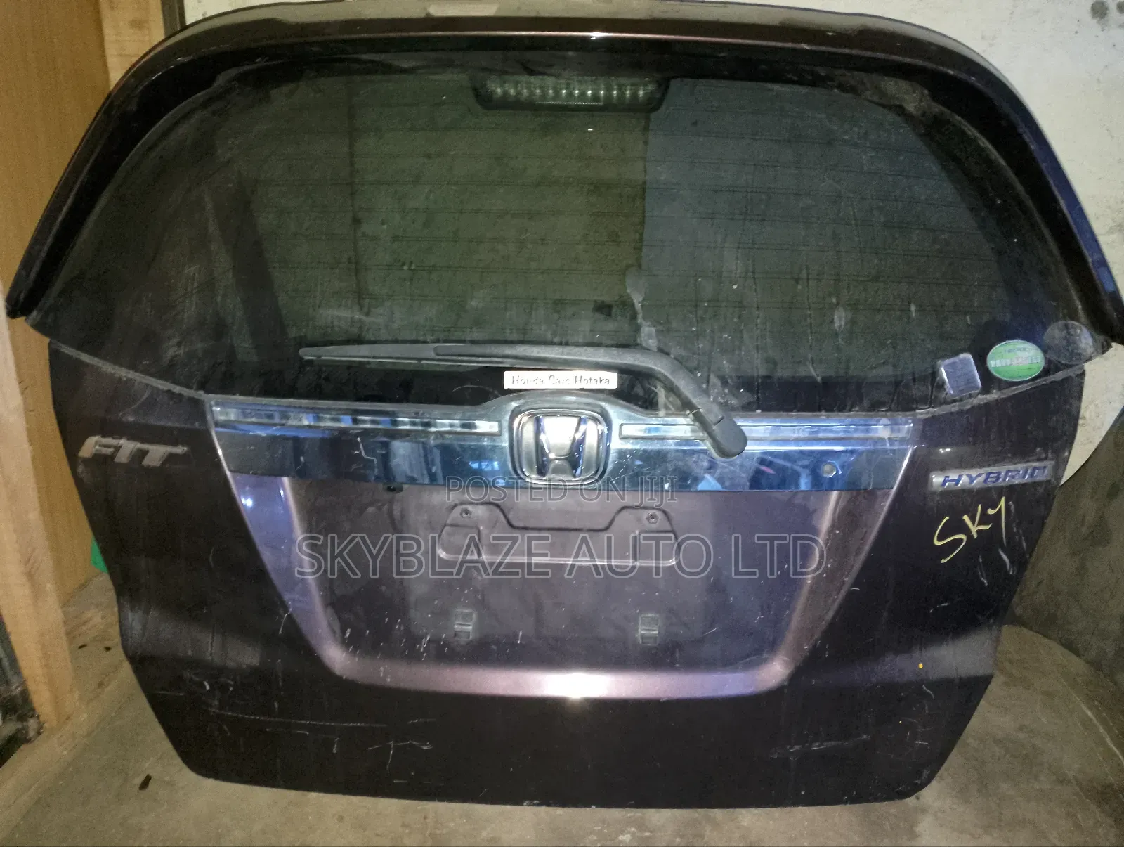 Honda Fit 2012 Hybrid Tailgate