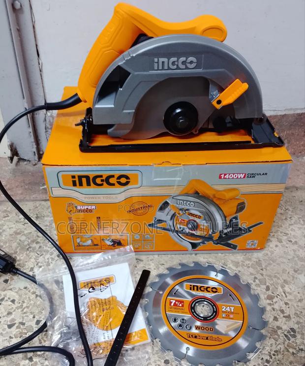 Ingco 1400w Cross Cut/ Circular Saw 7"
