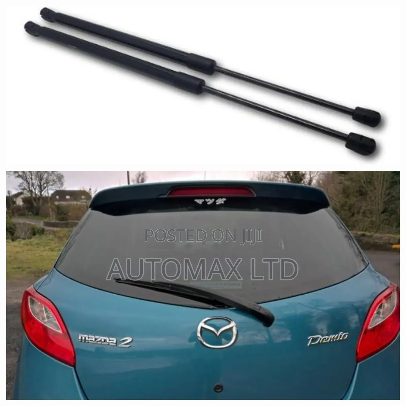 Mazda Demio, Yr2007+ Rear Boot Shocks