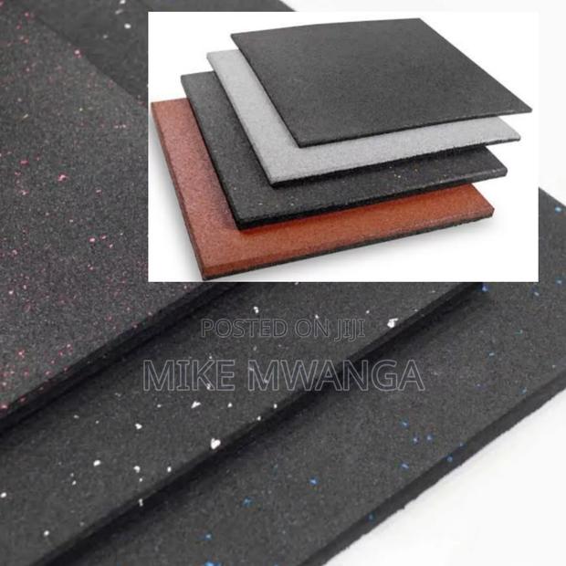 Crumb Rubber Gym Tiles
