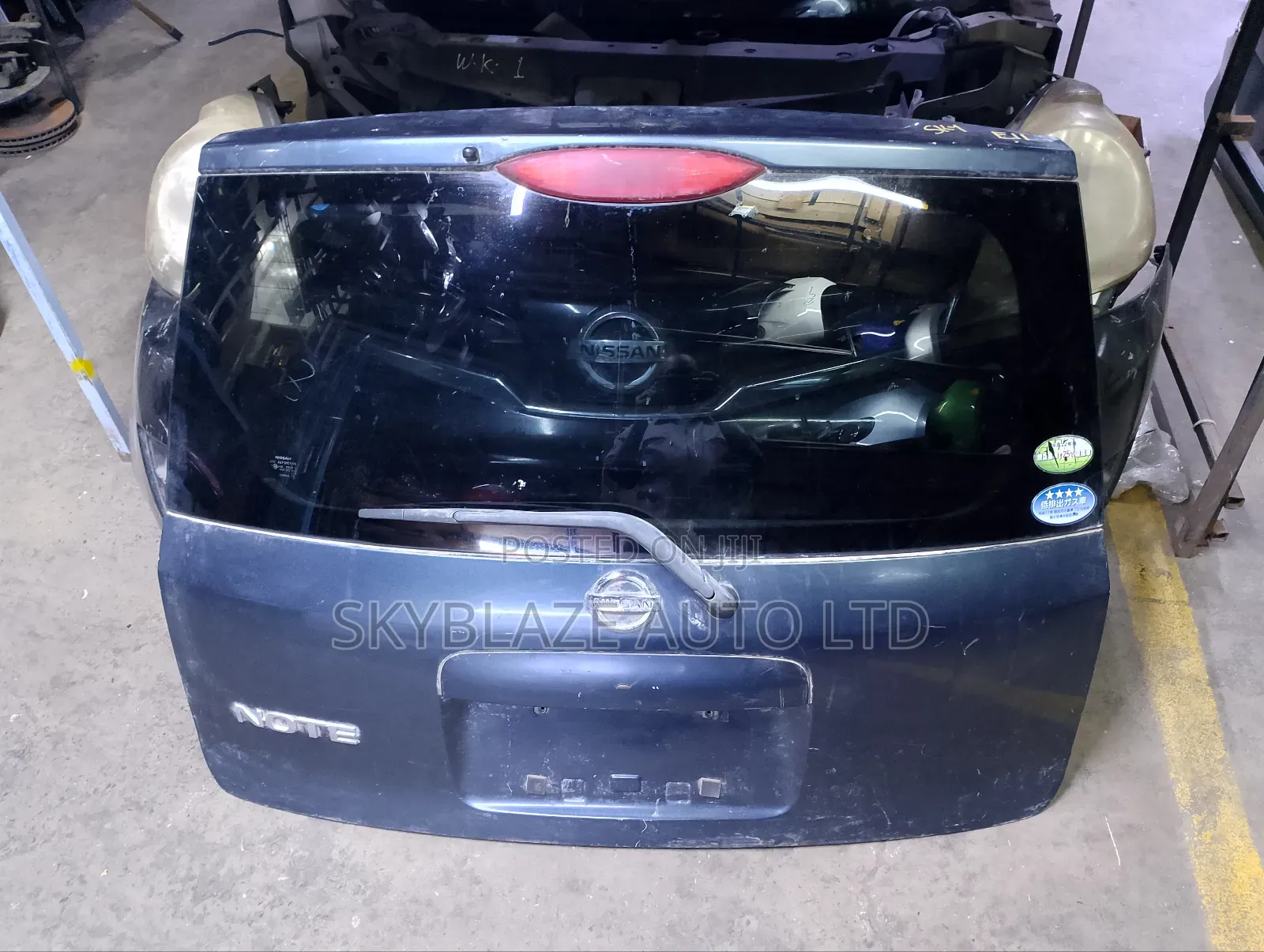 Nissan Note E11 2008 Tailgate