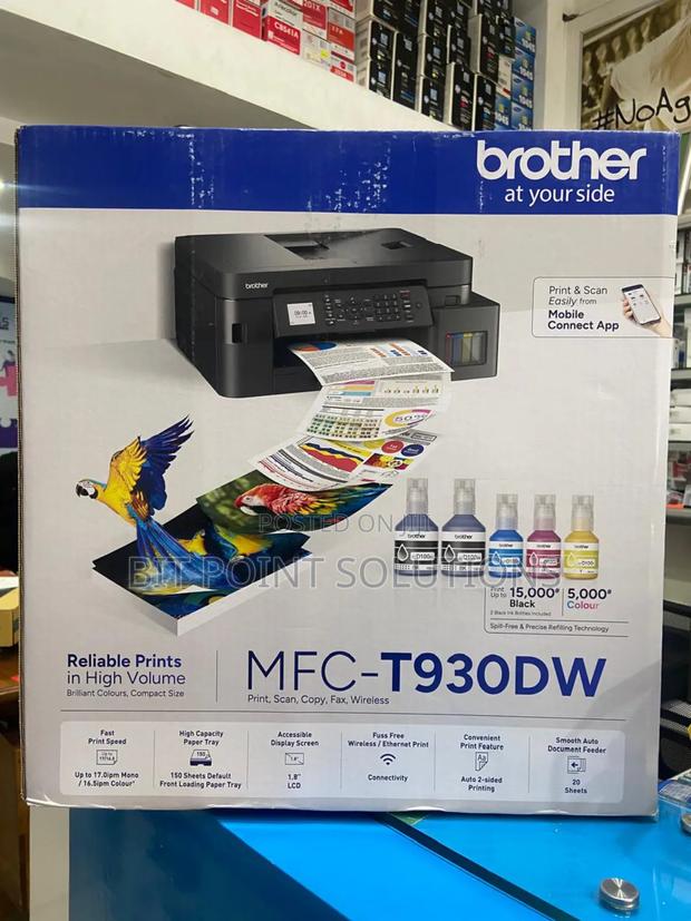 Brother Mfc-t930dw Color Inkjet Printer All-in-one Duplex