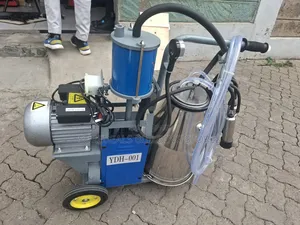 Aico Single Buckets Portable Cow Milking Machine