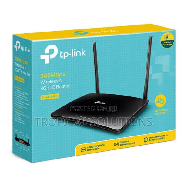 Tp-Link 300mbps Wireless N 4g Lte Router Tl-Mr6400