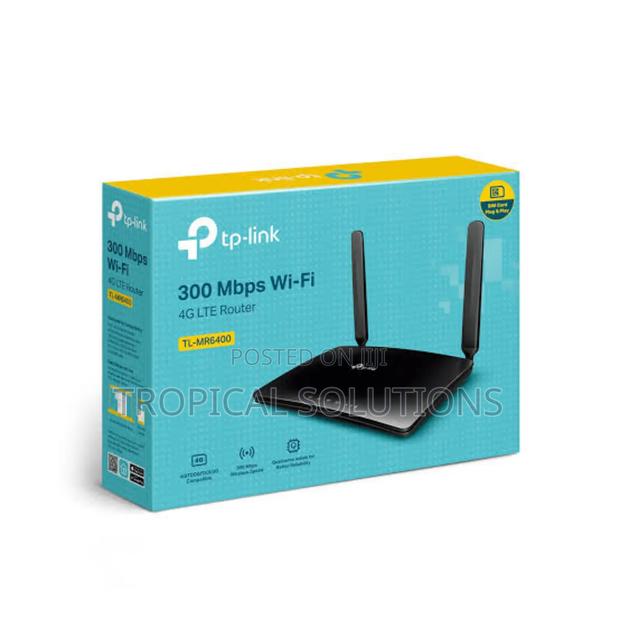Tp-Link 300mbps Wireless N 4g Lte Router Tl-Mr6400 - thumbnail 4